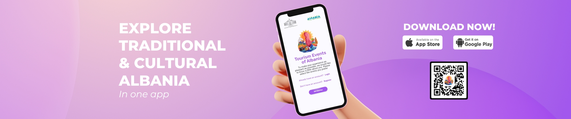 Explore traditional & cultural Albania in one app